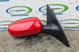 Vauxhall Corsa C SXI electric door mirror drivers red 2001-2006 2