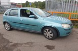 Vauxhall Corsa C breaking spares parts front wipe rmotor linkages 24441423