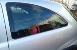 Vauxhall Corsa C quarter glass window tinted passengers rear 2001-2006 3 door