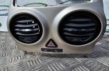 Vauxhall Corsa D 2006-2010 Centre Dash Air Vents Black (2)