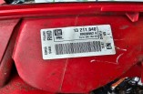 Vauxhall Corsa D 3 Door Rear Tail Brake Light Passengers Left 13211840 part number