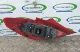 Vauxhall Corsa D 3 Door drivers back brake light and bulb holder lens