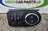 Vauxhall Corsa D Active headlight fog light switch 13310335
