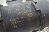 Vauxhall Corsa D CDTI Mass Air Flow Meter Sensor 55350048 0281002618 (2)