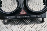Vauxhall Corsa D piano black centre dash trim fascia panel air vents hazard switch
