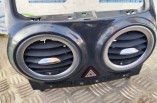 Vauxhall Corsa D SE Centre Dash Air Vents Grey Trim 13295008 (4)