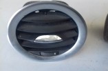 Vauxhall Corsa D SXI dashboard air vent centre chrome silver 2007-2014
