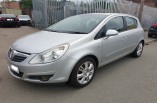 Vauxhall Corsa D breaking spares parts door window glass passengers front 5 door
