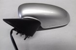 Vauxhall Corsa D door wing mirror electric passengers front left silver 2006-2014