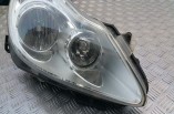 Vauxhall Corsa D headlight hedlamp drivers front 2006-2011 13186384