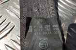Vauxhall Corsa D middle rear seat belt part numbers