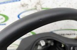 Vauxhall Corsa E SRI leather steering wheel controls red stitching 13439115 (10)