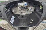 Vauxhall Corsa E SRI leather steering wheel controls red stitching 13439115 (4)