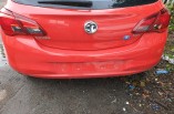 Vauxhall Corsa E rear bumper red Z547