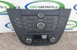 Vauxhall Insignia MK1 CD Player Control Panel Heater Control 13321292