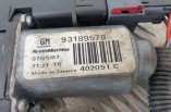 Vauxhall Meriva A window regulator electric drivers front 93189578 2003-2010