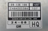 Vauxhall Vecta B Automatic gearbox ECU 09136108 ZABA005386