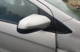 Vauxhall Viva 2015-2019 wing mirror cover glass silver GAN 176