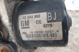 Vauxhall Zafira 1 6 ABS Pump 13244860 DE BJ