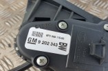 Vauxhall Zafira B Accelerator throttle pedal GM 9202343 BW 6PV 008 115-00