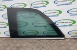 Vauxhall Zafira B quarter window glass passengers rear left tinted black chrome trim