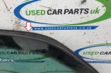 Vauxhall Zafira B quarter window glass passengers rear left tinted black chrome trim 3