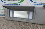 Vauxhall Zafira Design sun visor drivers right side 13281677 interior built in light and glass
