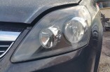 Vauxhall Zafira Exclusiv headlight passengers front left black inner 2014