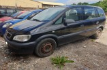Vauxhall Zafira MK1 A breaking parts spares quarter window glass passengers rear left door