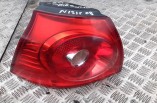 Volkswagen Golf MK5 rear tail light brake lamp on body passengers rear