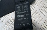 Volkswagen Polo seat belt passengers front black 2005-2009 6Q4857705H